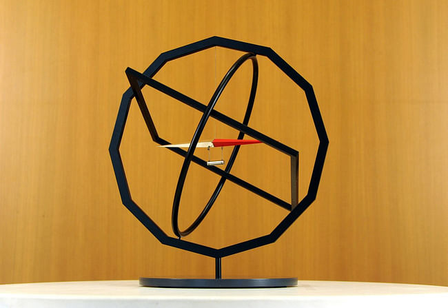 Winning Cities Award Trophy designed by Olafur Eliasson