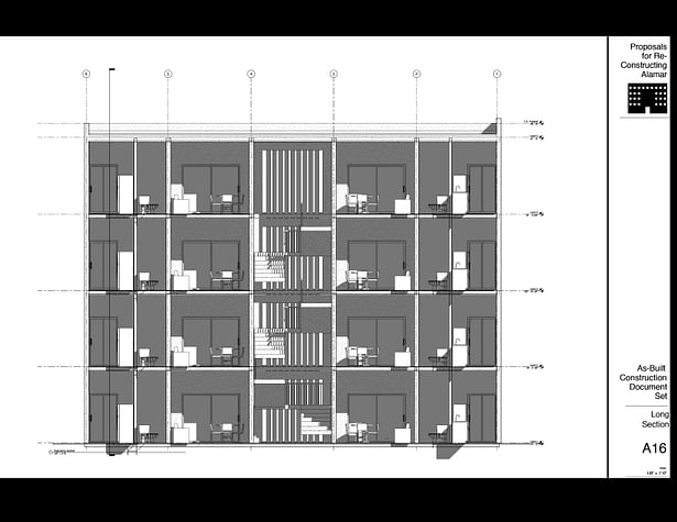As-built Construction Document Set- Long Section
