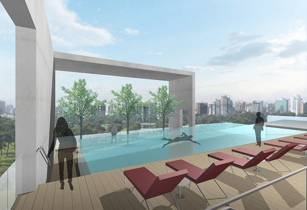 TOP FLOOR POOL DECK