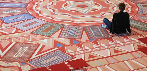 Image: Manuel Herz Architects Rights on Carpets, Swissnex San Francisco, 2017 