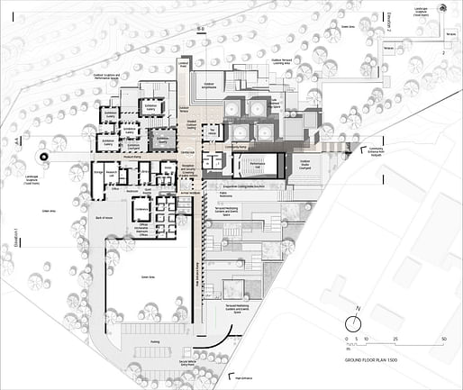 KSR Bamiyan Cultural Centre - 1st Floor Plan