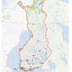 Route of the Finland West excursion. Map by Jennifer Wong.