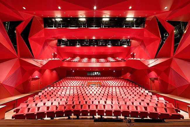 Theatre Agora in Lelystad, the Netherlands by UNStudio, Photo: Iwan Baan