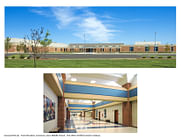 Avon, new Middle School, a first LEED certified school in Indiana