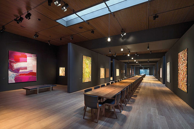 National Award for Interior Architecture – Garangula Gallery by Fender Katsalidis Mirams Architects (NSW). Image: John Gollings.