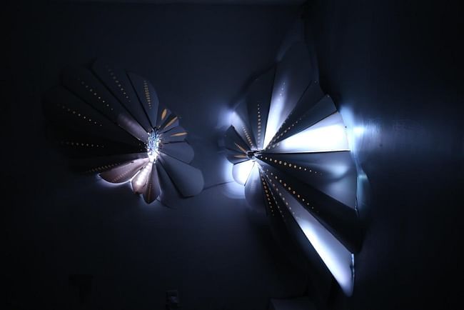 Mary Franck's installation. Image via One-Night Stand LA