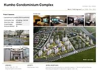 Kumho Condominium Complex | Jan. 2008 - Nov. 2010