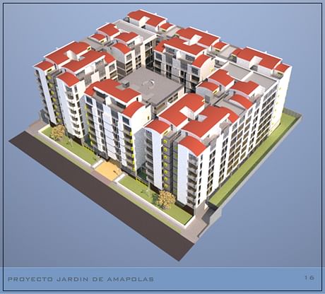 Conjunto Residencial JARDIN DE AMAPOLAS , BOGOTA - COLOMBIA . 224 APTOS desde 36 .50 mts 2 a 105.90 mts 2