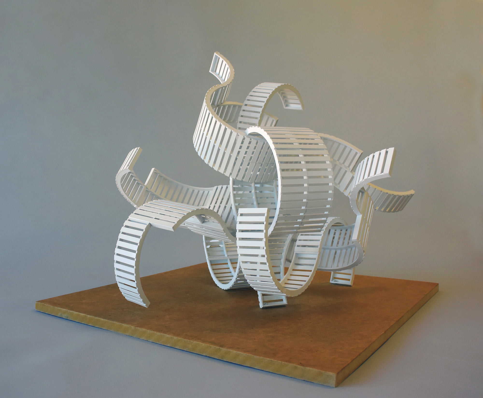 Slatted Sculpture | michael jantzen | Archinect