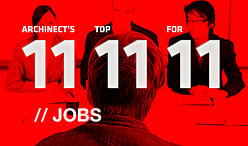 Archinect's Top 11 Jobs for '11