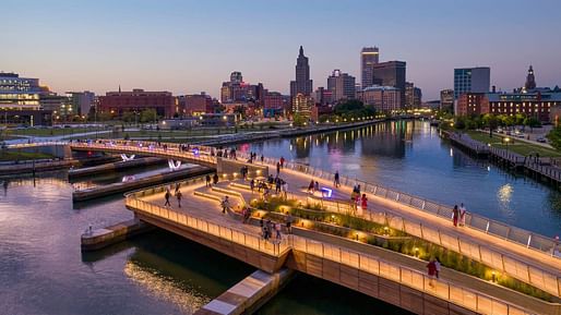 The Van Leesten Memorial Bridge by INFORM Studio was a winner in the 2023 Regional & Urban Design Awards. Image credit: Steve Kroodsma