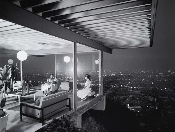 Iconic Hollywood houses have a precedent: the Case Study House No. 22. Image: Julius Shulman