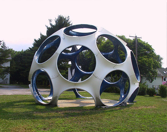 2010 - Fly's Eye Dome installed in Beacon, New York