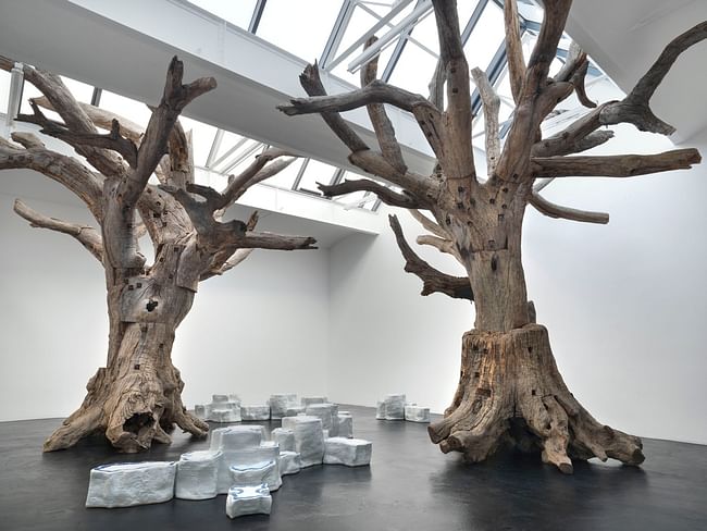 London's Royal Academy wants to install Ai Wei Wei's 'Tree' sculptures in the Annenberg Courtyard, as part of the upcoming Ai Wei Wei exhibition opening this September. Photo via Kickstarter.