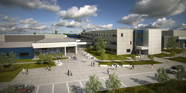 Exterior 1 - Student Entry