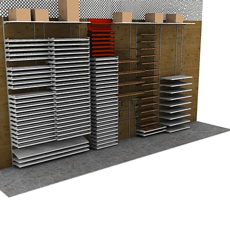 A solution for a fixture room opportunity in a retail store