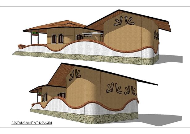 Our proposal for the restaurant to be made in MUD