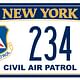 Civil Air Patrol custom plate. Image via dmv.ny.gov