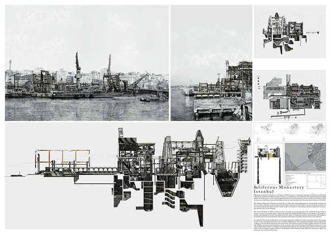 Honorable Mention: Saliferous Monastery, Istanbul, Patrick Hamdy