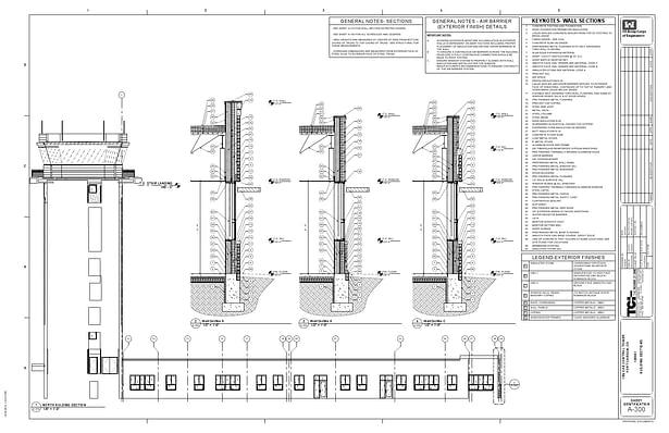Wall Section - Details ***Please feel free to contact me for a higher resolution PDF copy of the detail drawings shown above***