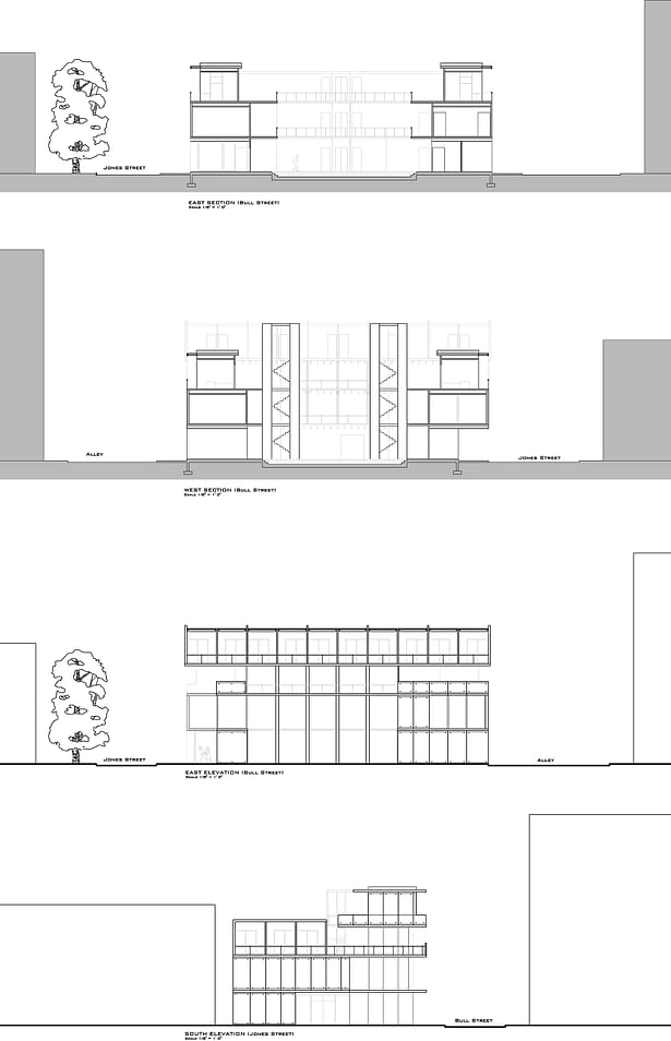 Sections and Elevations