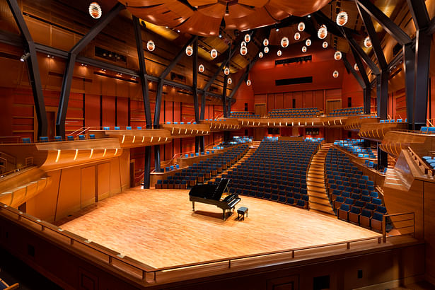 Interior, Bella Concert Hall Stage