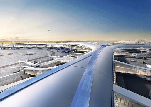 Shenzhen Airport Satellite Concourse, China, by Aedas