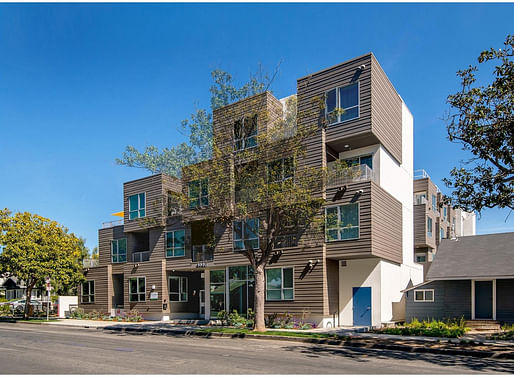 Magnolia Villas (Santa Monica, CA) by DE Architects AIA. Image: Adam Latham.