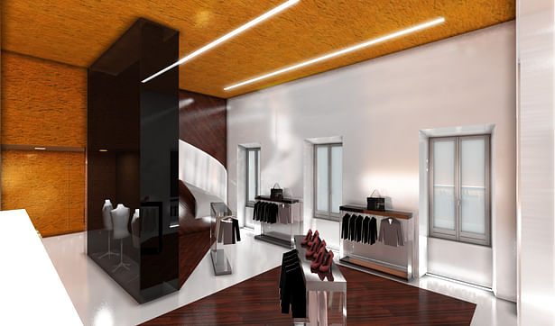 Percassi Showroom -Milan. Architect/Head Designer:Marco Rocha