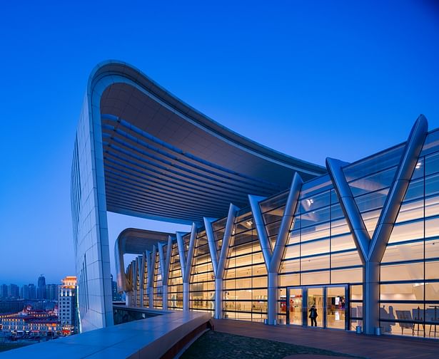 Olympia 66 in Dalian, China by Aedas - Roof Deck
