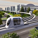 A personal rapid transit system uses a fleet of small, car-sized pods to transport people… more USA PRT