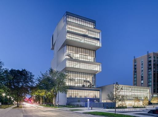 The Rubenstein Forum at the University of Chicago by Diller Scofidio + Renfro with Brininstool + Lynch. Image © Brett Beyer/Courtesy of Diller Scofidio + Renfro.