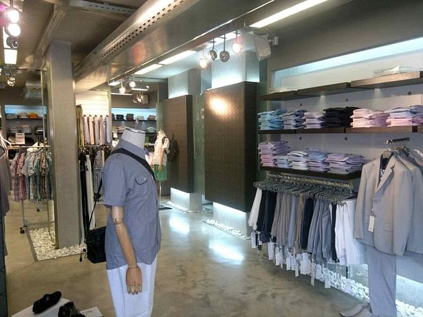 Desing & construction Millennium Fashion Group store : Volos- Greece by http://www.facebook.com/WORKS.C.D