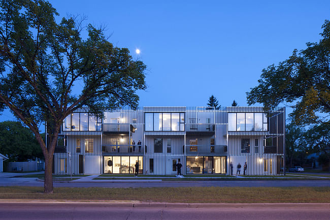 Bloc_10 in Winnipeg, Canada by 5468796 architecture; Photo: James Brittain Photography