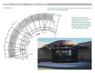 Steel Canopy, Curran Corp. Office Building