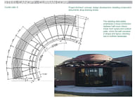 Steel Canopy, Curran Corp. Office Building