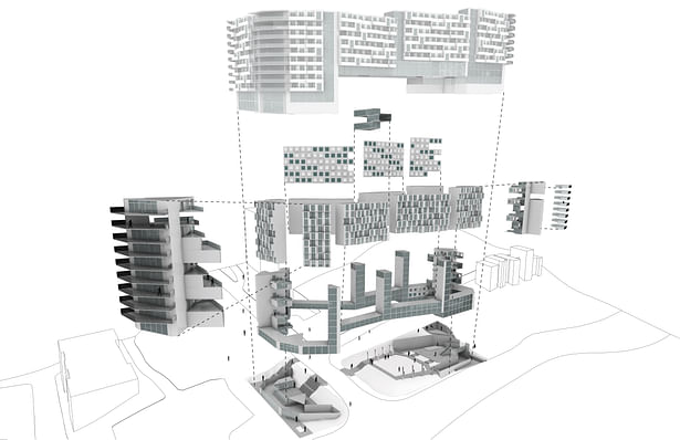 Exploded Axonometric