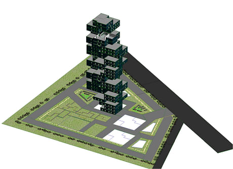 Making senior's appartment model in Revit 2014.