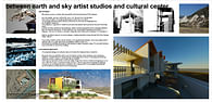 Between Earth And Sky - artists in residence studios and cultural center - Design Iteration 2