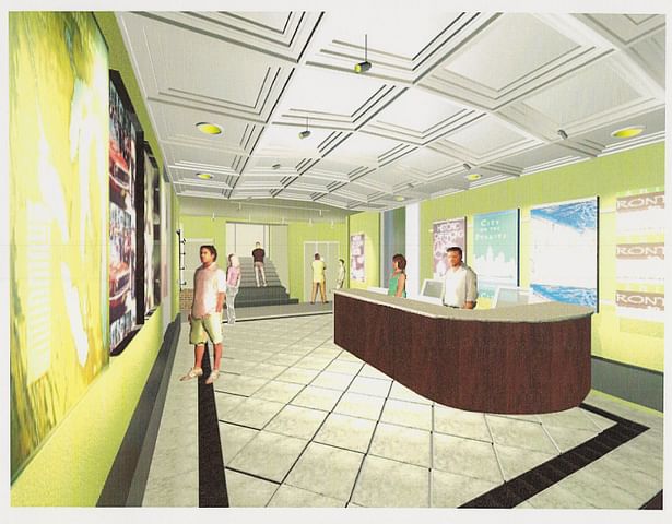 2005 Rendering of proposed Interior Renovation