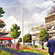 Render of the proposed Google campus plan by BIG and Heatherwick Studios. Credit: Google