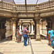 The common landing of the three entrance stairs of Adalaj Vav