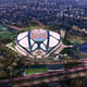 Screenshot from ZHA's 'New National Stadium Video Presentation'.