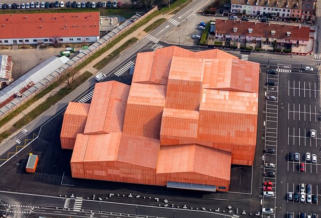 The Forum Sport and Community Center in Saint-Louis, France, 2016. Photo | Guillaume Guérin