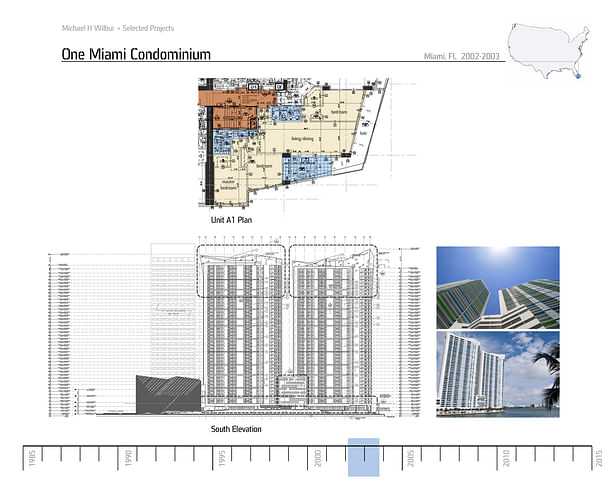 One Miami Unit Plan and Elevation