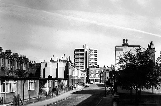 Keeling House, Claredale Street, Bethnal Green, London, 1959. © RIBA Collections.