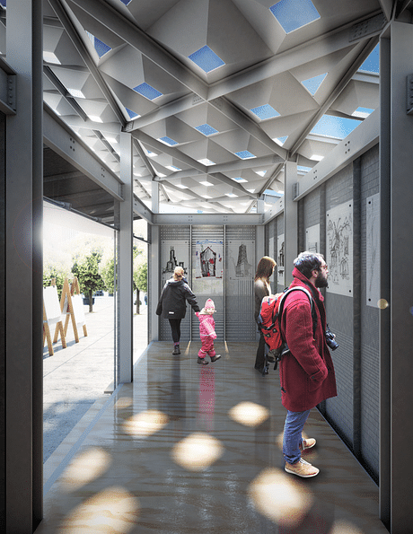 Entry into the Chicago Architecture Biennial Lakefront Kiosk Competition