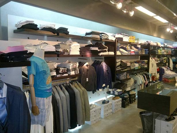 Desing & construction Millennium Fashion Group store : Volos- Greece by http://www.facebook.com/WORKS.C.D