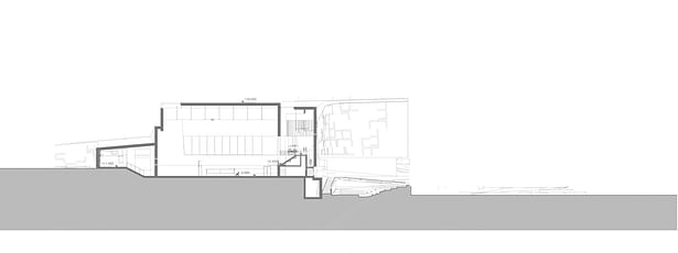 Sports Complex Project -Section Drawing