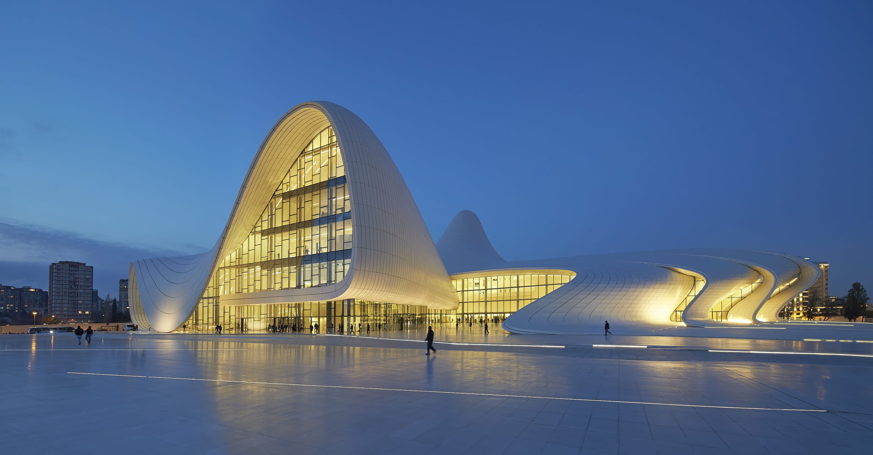 Heydar Aliyev Centre. Image by Hufton + Crow